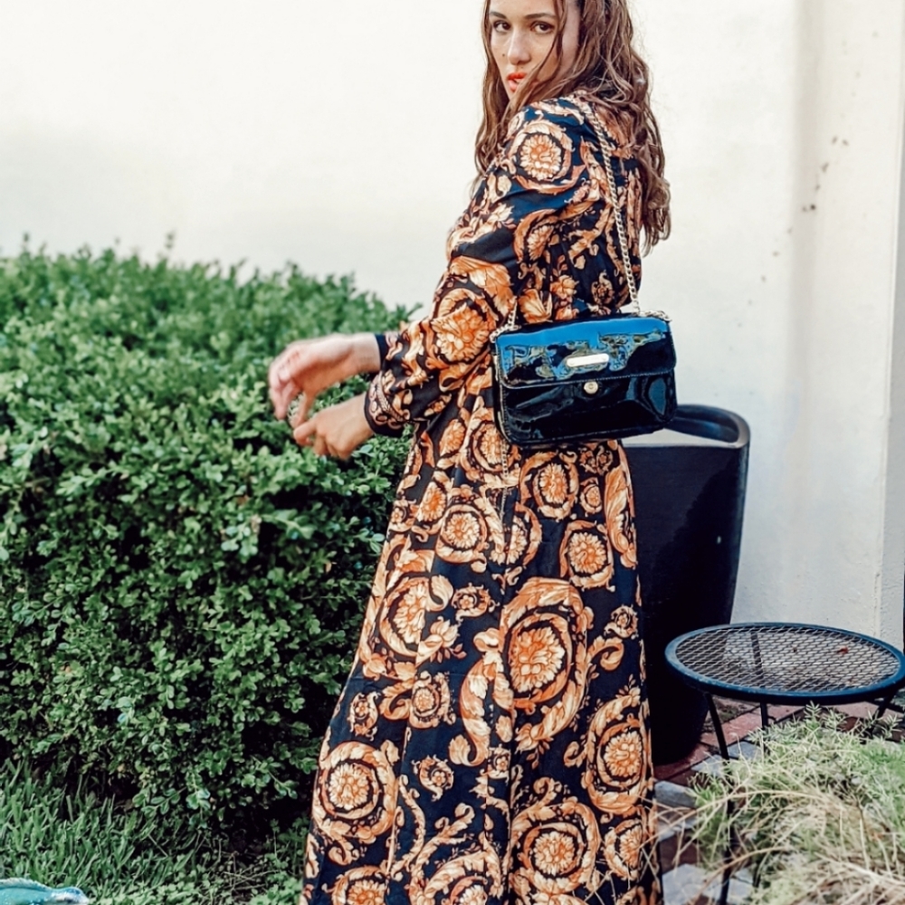 NWT Sexy Bohemian Maxi Split Summer Dress S:Sm-Med - Picture 13 of 16